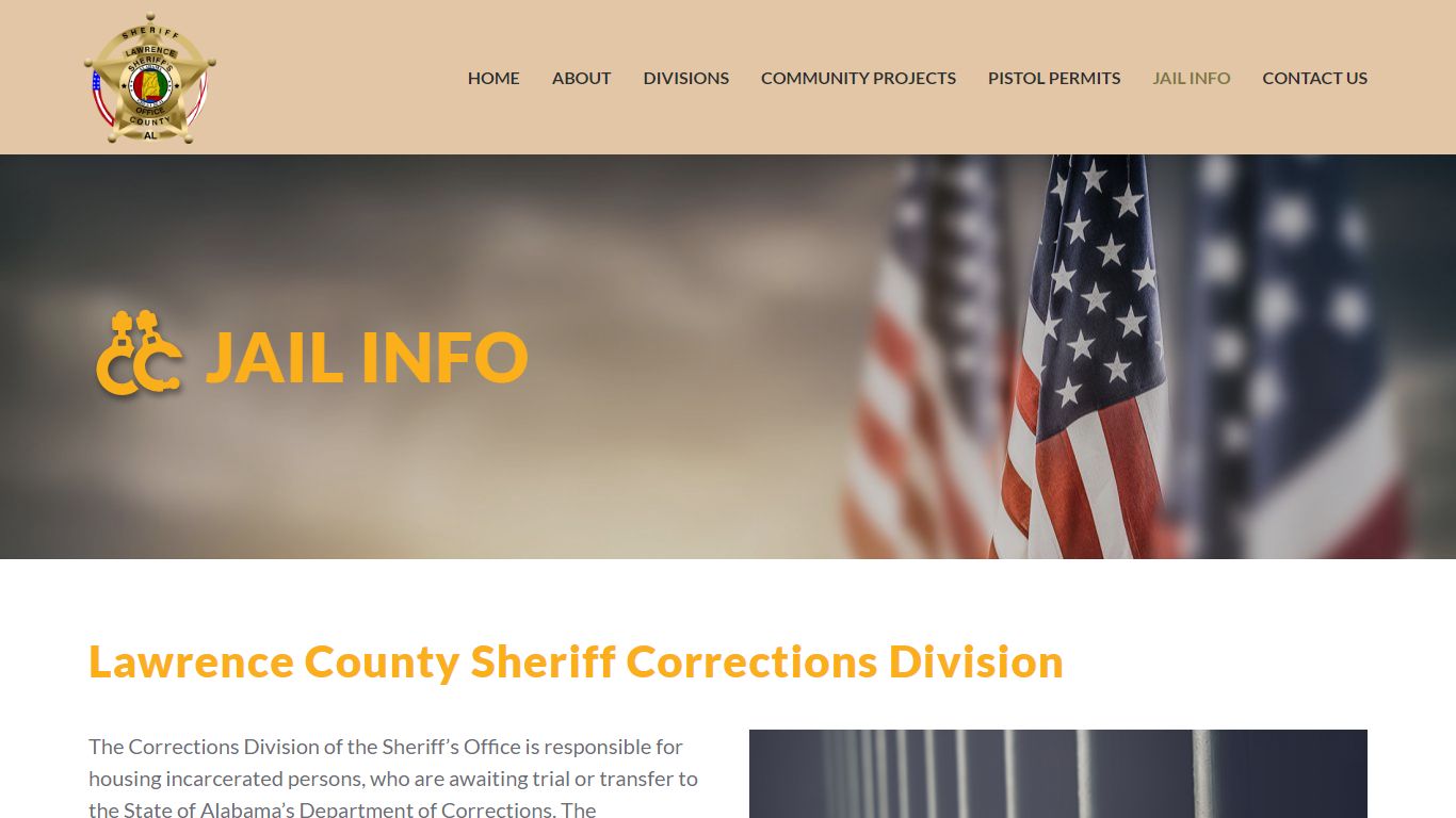 Jail Info - Lawrence County Sheriff's Department